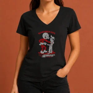 Premium Remember Kids There Are Two Pounds Of Copper And Three Grams Of Gold V-Neck Shirt