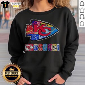 Original MO Chiefs Royals Cardinals Blues Sporting Arrowhead Logo Sweatshirt featuring a vibrant design