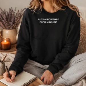 Premium Autism Powered Fck Machine Long Sleeve Shirt