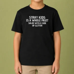 Good Stray Kids Is A Whole Fruit Salad With A Side Of Glitter Kids T-Shirt