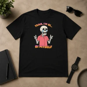 Official Yeah I'M Bi Bi Myself Skeleton