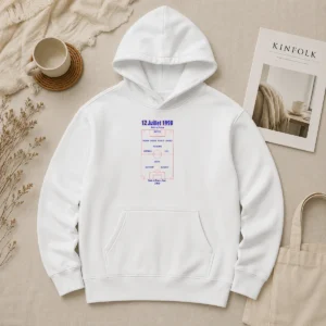 Funny France 1998 World Cup Final Team 12 Juillet 1998 Stade De France Paris Hoodie