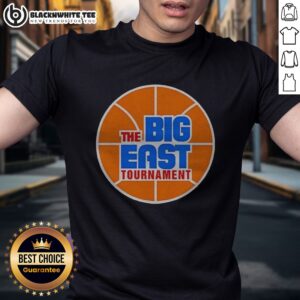 Awesome The Big East Tournament Shirt displayed on a clean background, showcasing its vibrant design.