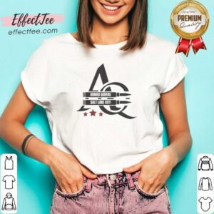 Premium Armed Queers Salt Lake City Community Organization Logo v neck optimized on a stylish garment