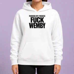 Hot Victor Wembanyama San Antonio Spurs Pardon My French Basketball Slogan Typography Hoodie