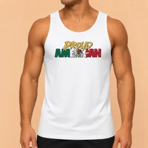 Funny Proud American Eagle Tank Top