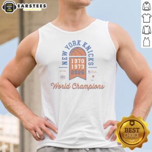 Awesome New York Knicks 1970 1973 2026 World Champions Finals Basketball Team Tank Top