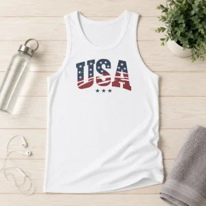 Original USA Patriotic Stars Tank Top