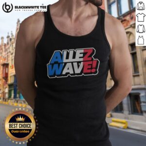 Hot France National Team Football Soccer Rugby World Cup Olympics Allez Wave Tank Top featuring vibrant colors and team logo