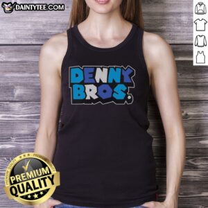 Original Denny Bros Tank top featuring a comfortable fit and unique design for everyday wear.