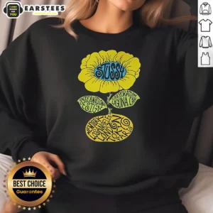 Top Love Island UK Tommy Murphy Stussy Sunflower Sweatshirt