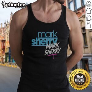 Official Mark Sherry Repeat tank top featuring a unique design for fans of Mark Sherry.