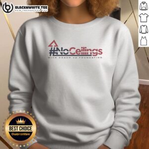 Top No Ceilings With Coach Yo Foundation Sweashirt in a vibrant color showcasing its unique design.