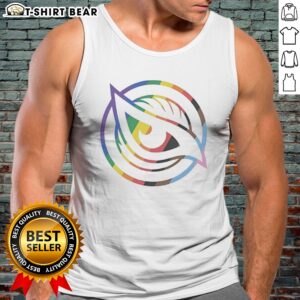 Nice Vancouver Goldeneyes Rainbow LGBTQ Pride Logo PWHL Graphic Tank top featuring vibrant colors and a bold design.