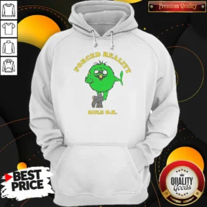 Nice Forced Reality Rule OK Green Monster Middle Finger Hoodie