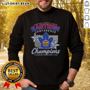 Original Toronto Marlies 2026 Eastern Conference Champions American Hockey League Sweatshirt on sweatshirt