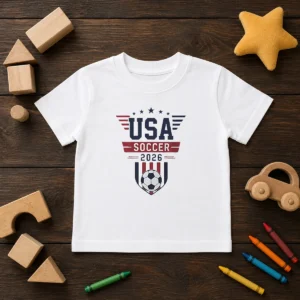 Nice USA Soccer WC 2026 Kids T-Shirt
