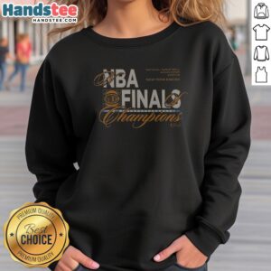 Official NBA Finals Champions New York Knicks Script Logo Sweatshirt
