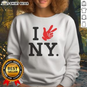 Nice Josh Hart New York Knicks I NY Hand Sign Sweatshirt