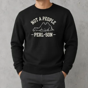 Nice Not A People Perl Son Sweater