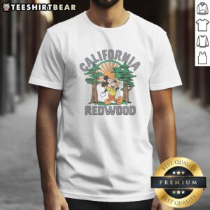 Premium Mickey Mouse California Redwood Shirt displayed on a flat surface with vibrant colors
