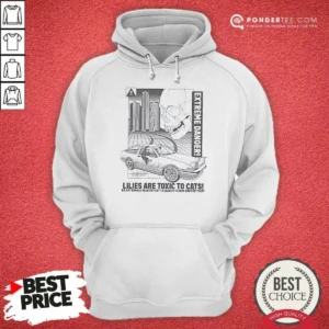 Pretty Lilies Are Toxic To Cats Extreme Danger Grim Reaper Toyota AE86 Drift Car Hoodie