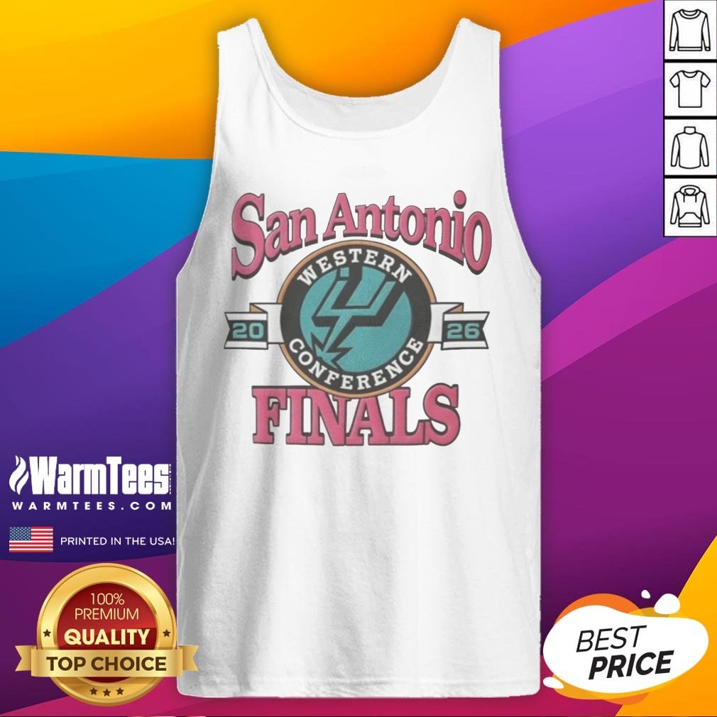 san-antonio-spurs-western-conference-finals-2026-nba-graphic-tank-top San Antonio Spurs Western Conference Finals 2026 NBA Graphic tank top featuring bold team colors and logo