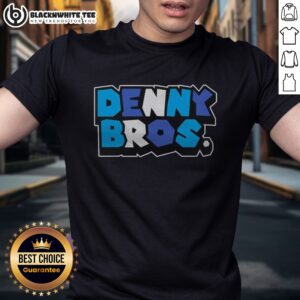 Pretty Denny Bros Shirt displayed on a clean white background, showcasing vibrant colors and soft fabric.