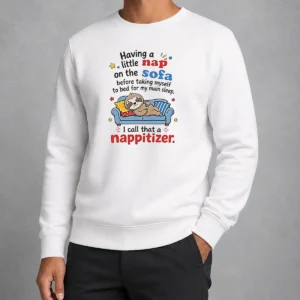 Original Having A Little Nap On The Sofa Before Taking Myself To Bed For My Main Sleep I Call That Sweater