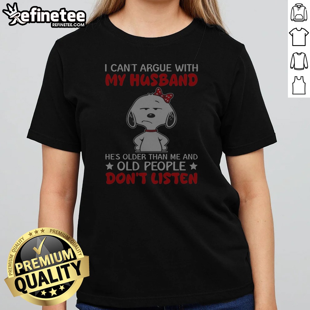 snoopy-peanuts-i-can-t-argue-with-my-husband-girlt-shirt Snoopy Peanuts I Can'T Argue With My Husband