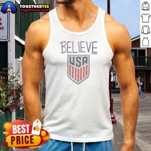 Funny Ted Lasso Believe USA National Soccer Tank Top