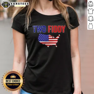 Nice United States Map Two Fiddy Ladies Shirt