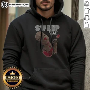 Awesome Sooty Dog Of Rock Sweep Hoodie