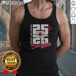 Top Central Cass Softball 25 Back 2 Back 26 Champions 8x Softball Team Championship Tank top for team pride