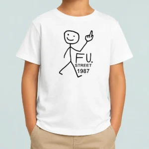 Awesome FU Street 1987 Kids T-Shirt