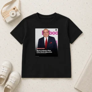 Pretty Music Industry Titan Clive Davis Dies At 94 Kids T-Shirt