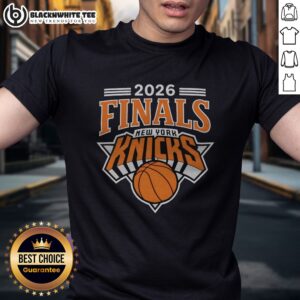 Premium 2026 Finals New York Knicks Basketball Team Shirt in blue with team logo and championship graphics