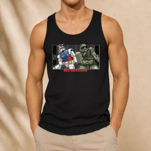 Nice Gundaaamn Gundam Damn Meme Tank Top