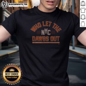 Premium Top New York Who Let The Dawgs Out