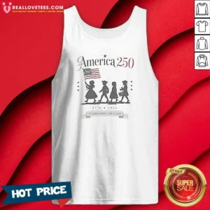 Original America 250th Anniversary Fourth Of July Independence Day 1776 2026 Tank Top