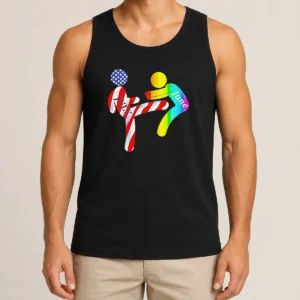 Premium July Independence Kick June Pride Month Tank Top