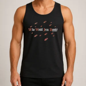 Pretty Fish WHO Would Jesus Bomb Tank Top