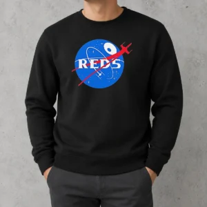 Pretty Red 5 NASA Parody Logo Sweater