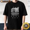 Top 2026 NBA Western Conference Champions San Antonio Spurs City Skyline Shirt featuring a vibrant city skyline design.