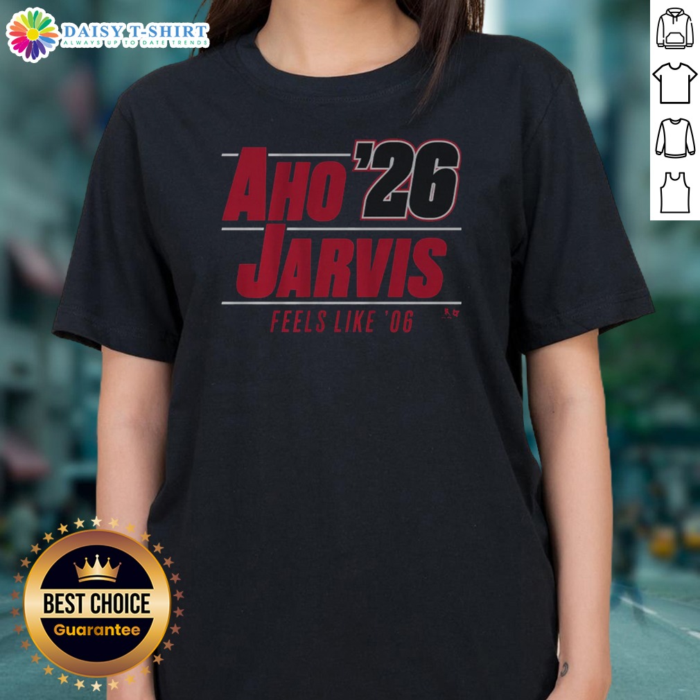 Top Aho Jarvis '26 Ladies Shirt Top Aho Jarvis '26 Ladies Shirt featuring a comfortable fit and vibrant print