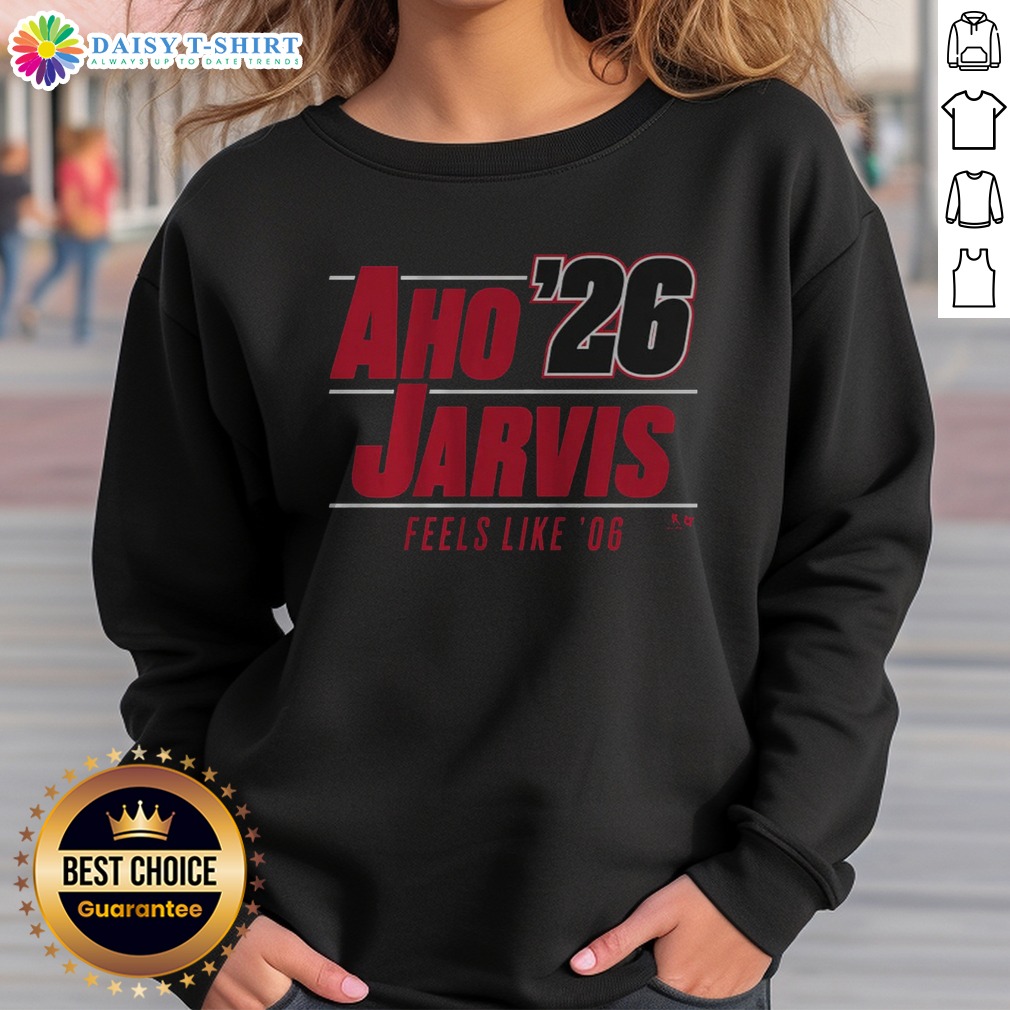 Top Aho Jarvis '26 Sweashirt Top Aho Jarvis '26 Sweatshirt featuring a cozy fit and vibrant design