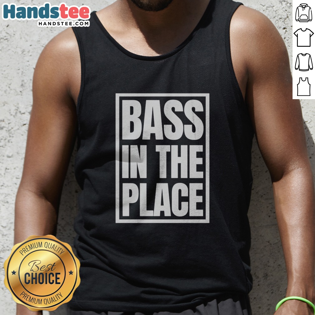 top-bass-in-the-place-tank-top Top Bass In The Place Tank top featuring a vibrant graphic design for music lovers.