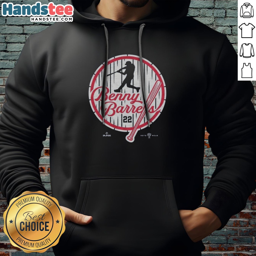 top-benny-barrels-hoodie Top Benny Barrels Hoodie featuring a cozy fit and unique barrel graphic design.