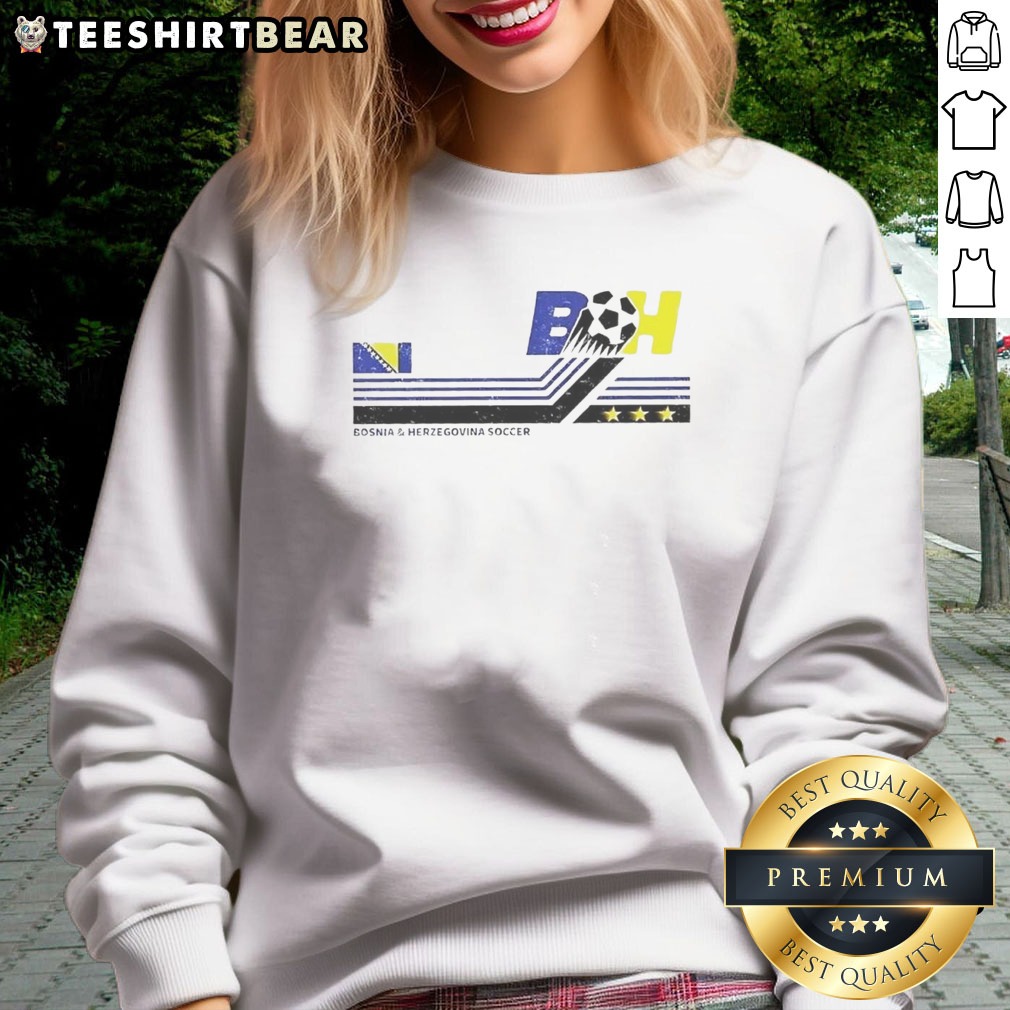 top-bosnia-and-herzegovina-national-team-bh-flag-international-soccer-sweatshirt Top Bosnia And Herzegovina National Team Bh Flag International Soccer Sweatshirt showcasing vibrant colors and team pride.
