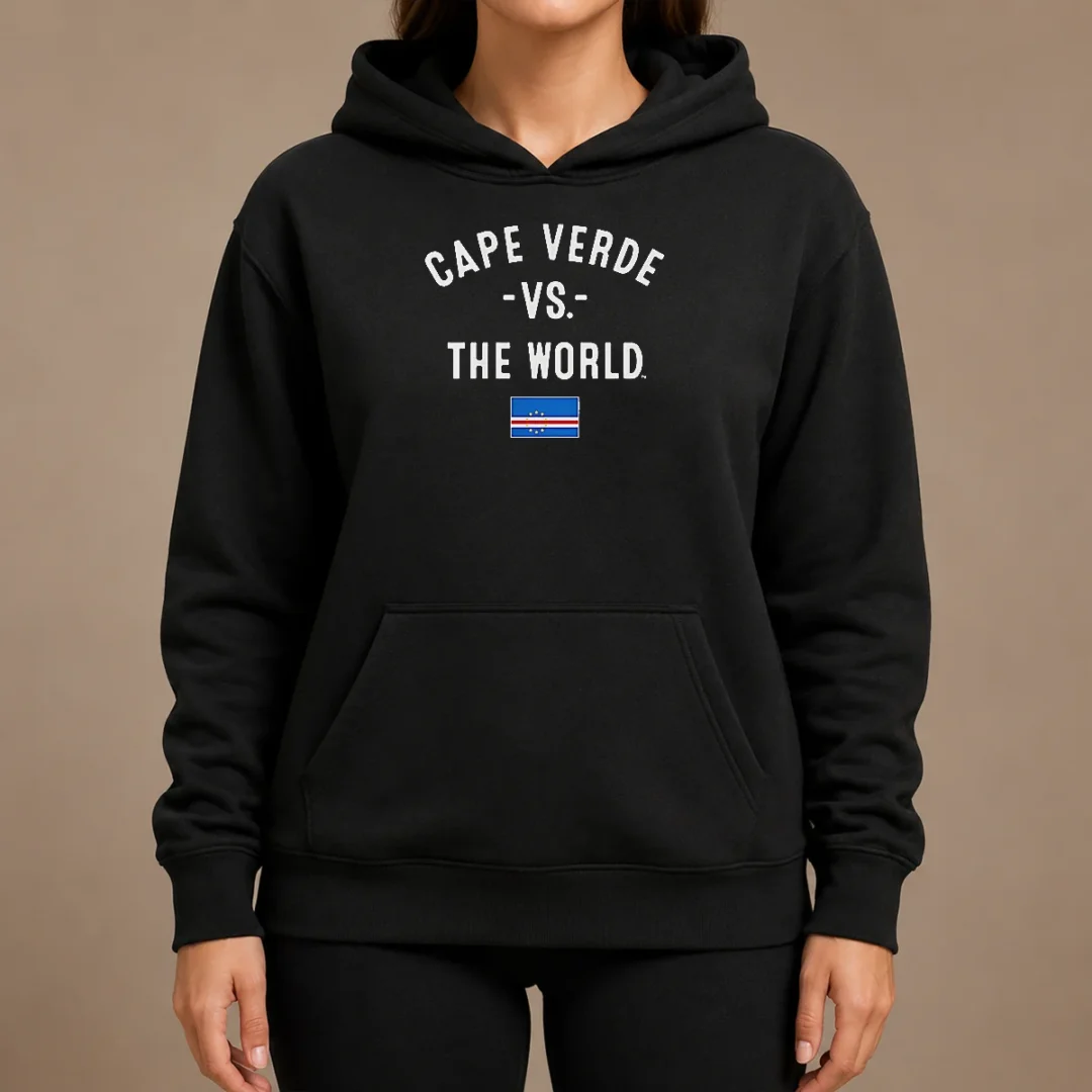 Top Cape Verde Vs The World Soccer Flag Hoodie Top Cape Verde Vs The World Soccer Flag Hoodie